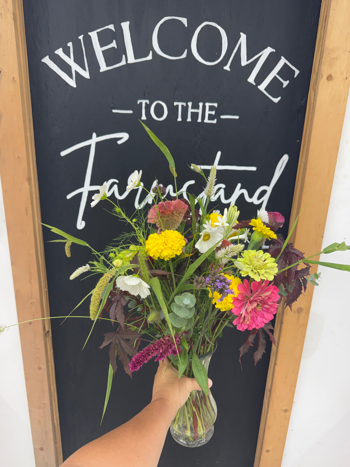 Farmstand Vase Arrangement