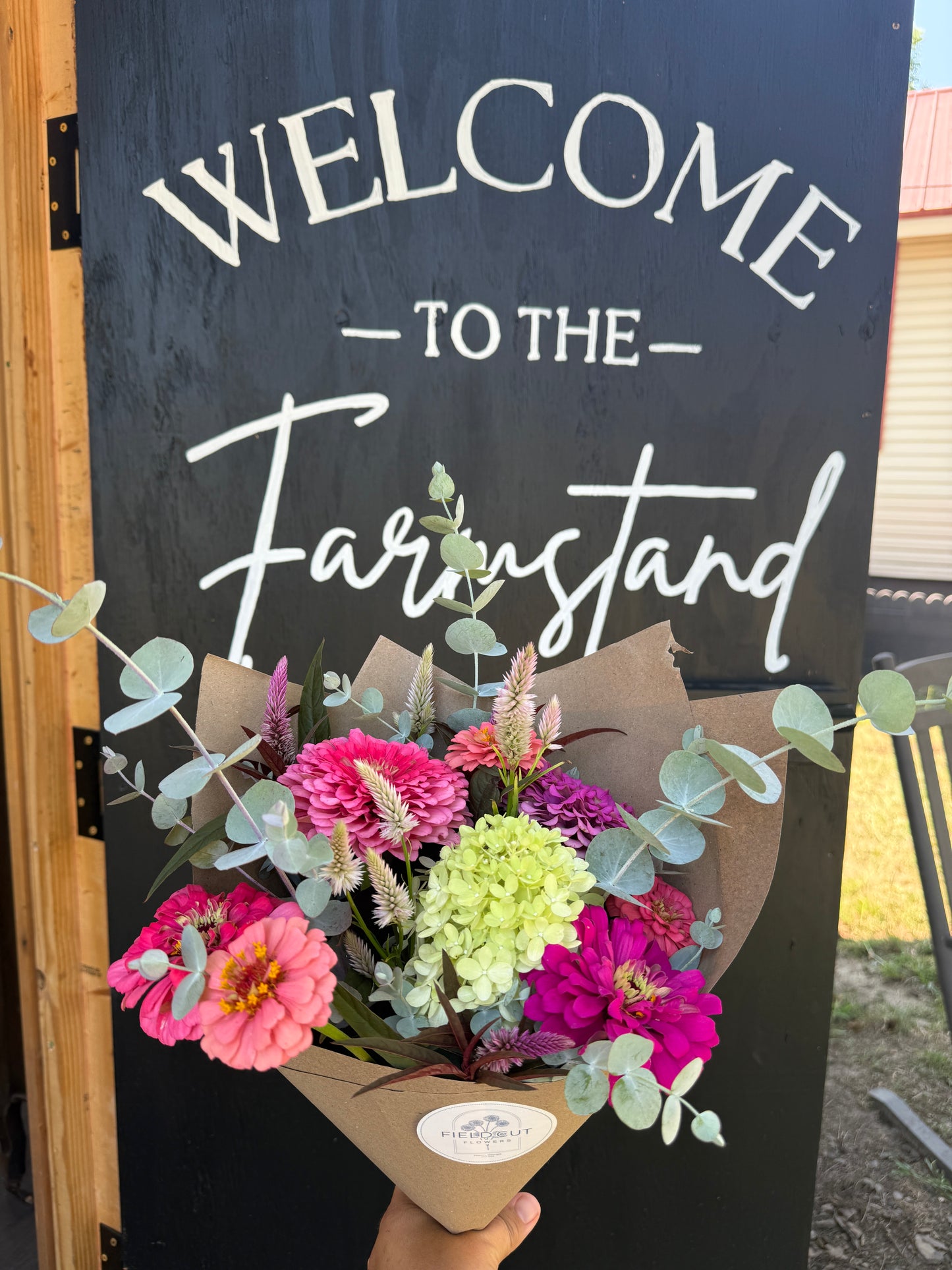 Farmstand Wrapped Bouquet