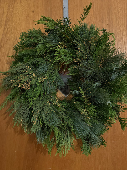 Handcrafted Christmas Wreath